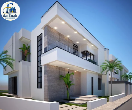 Hammamet&nbsp;Hammamet&nbsp;Vente&nbsp;Appart. 5 pi�ces+&nbsp;3 villa  � hammamet