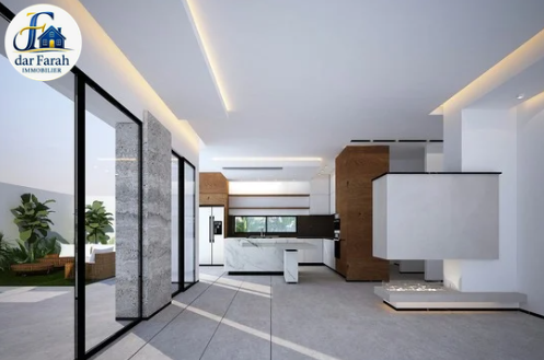 Hammamet&nbsp;Hammamet&nbsp;Vente&nbsp;Appart. 5 pi�ces+&nbsp;3 villa  � hammamet