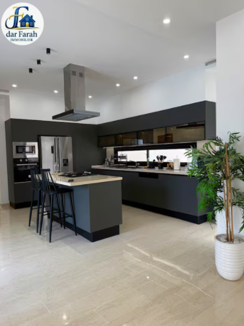 Hammamet&nbsp;Hammamet&nbsp;Location&nbsp;Appart. 4 pi�ces&nbsp;Villa � hammamet sud