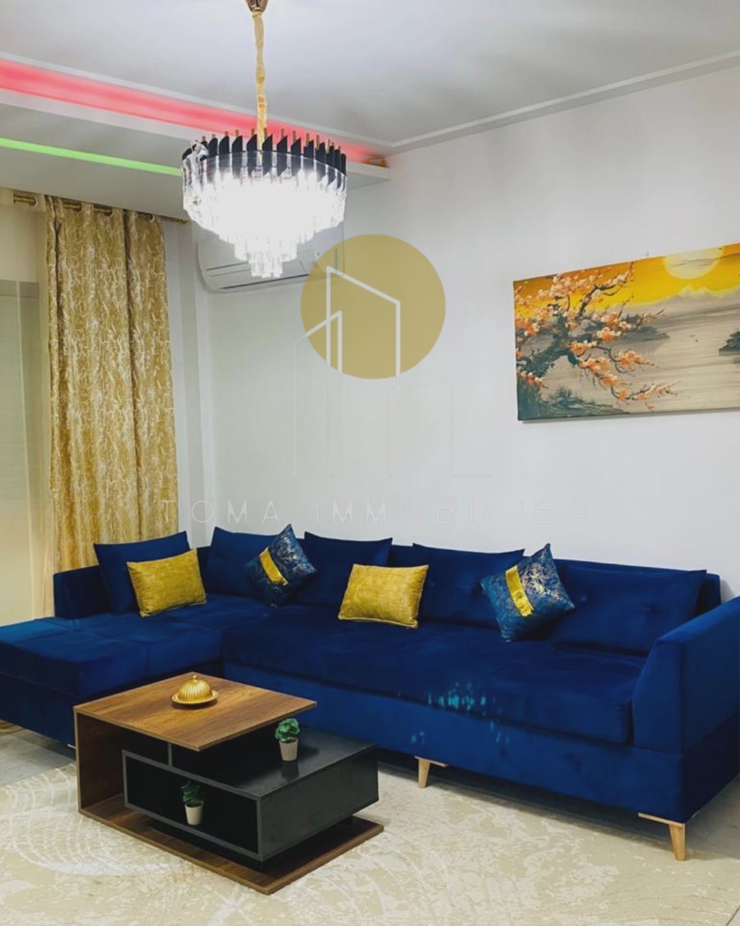 El Kram&nbsp;Le Kram&nbsp;Location&nbsp;Appart. 2 pi�ces&nbsp;Apparemments s1 haut standing � cit� wahat