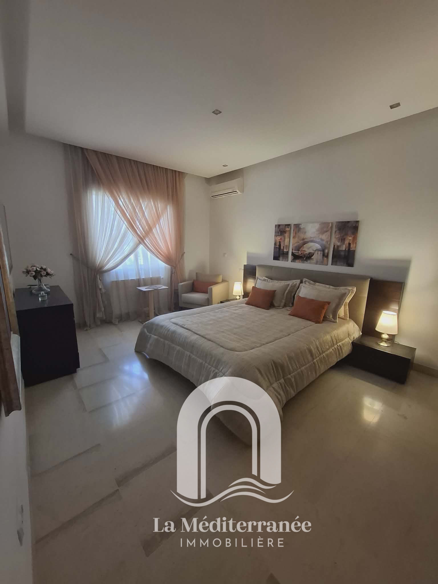La Marsa&nbsp;Sidi Daoud&nbsp;Location&nbsp;Appart. 2 pi�ces&nbsp;Appartement meubl� hst � sidi daoud