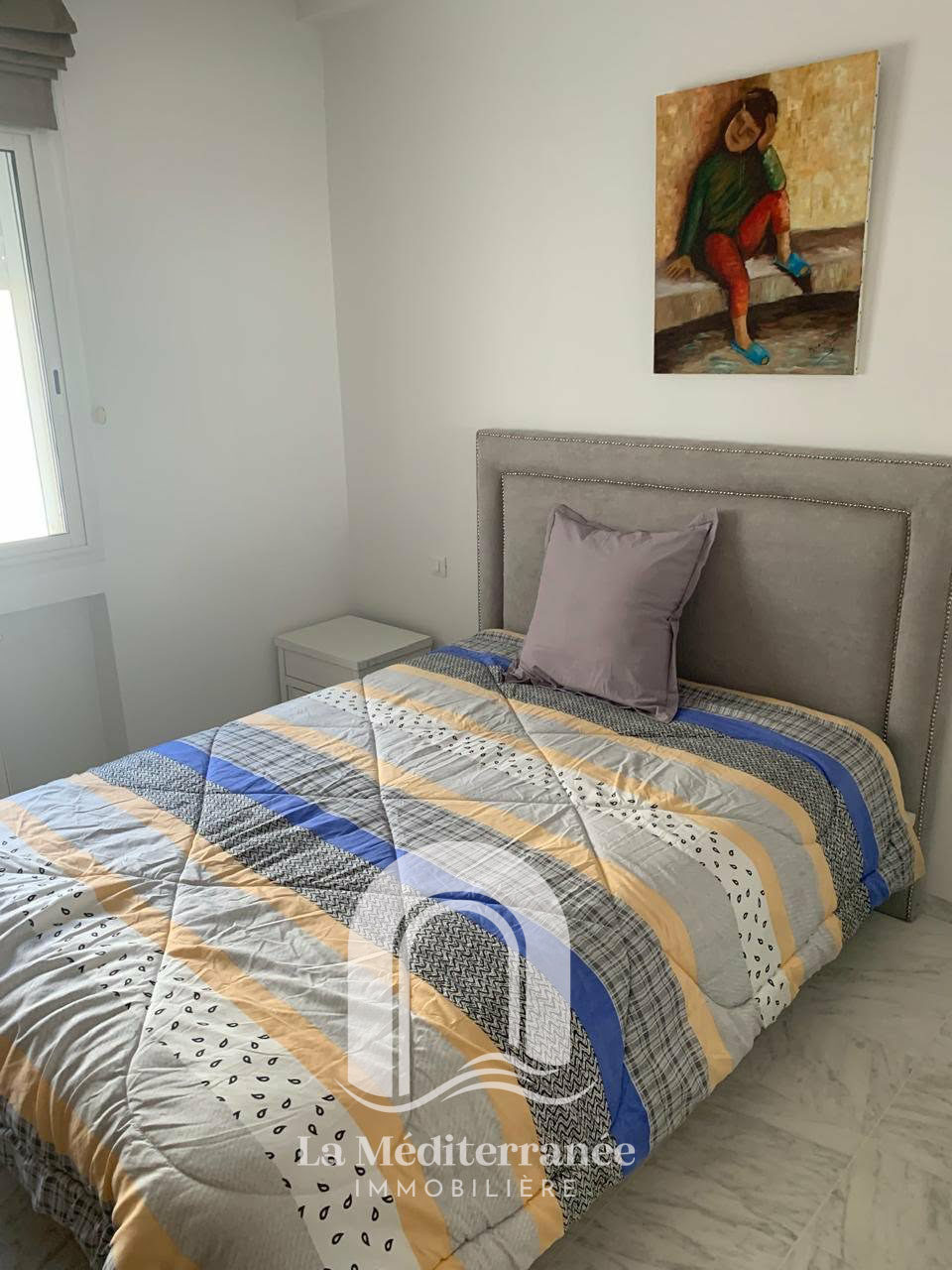 Ain Zaghouan&nbsp;Jardins de Carthage&nbsp;Location&nbsp;Appart. 2 pi�ces&nbsp;Appartement meubl� hst � jardin carthage