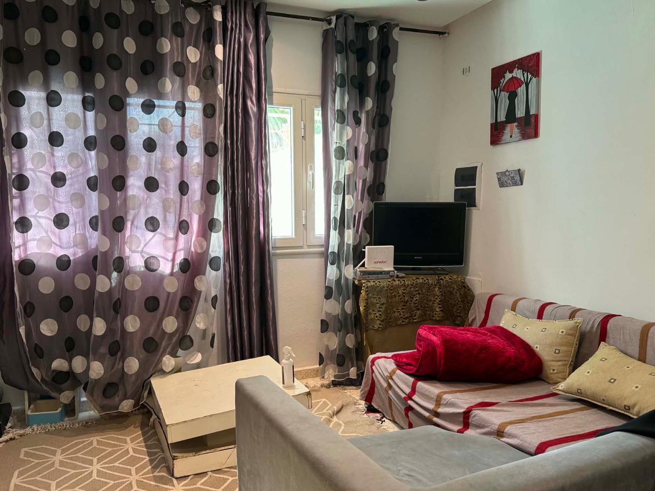El Menzah&nbsp;El Manar 1&nbsp;Location&nbsp;Maisons&nbsp;Rez de jardin s1 meubl� a el manar 1 wb4469