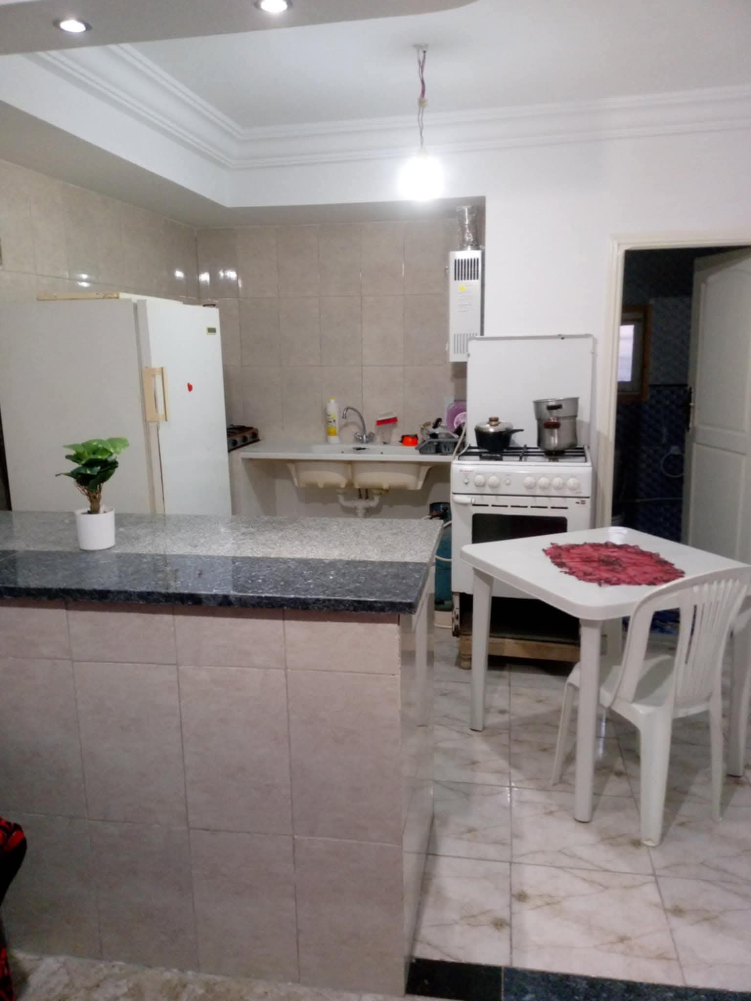 Mnihla&nbsp;Cite Rafaha&nbsp;Location&nbsp;Maisons&nbsp;Rez de chauss�e s1 meubl� a la cite rafaha  wb4389