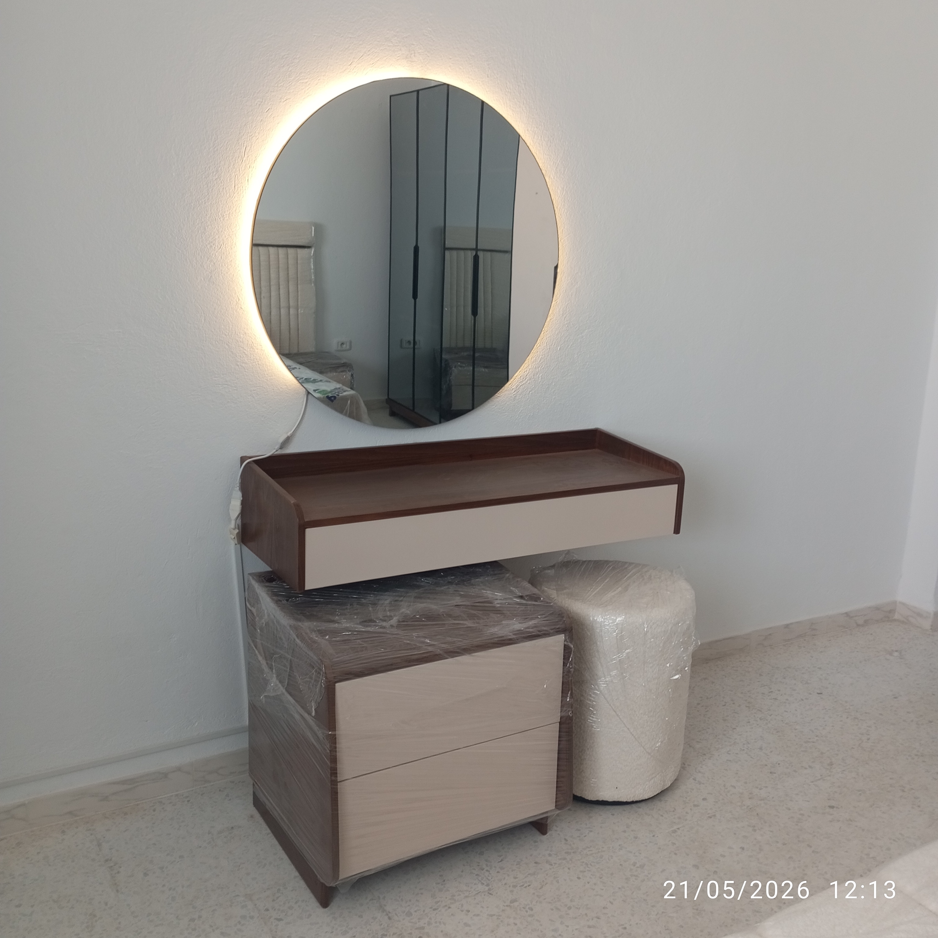 La Soukra&nbsp;Borj Louzir&nbsp;Chambres � coucher&nbsp;Chambres � coucher&nbsp;Chambre a coucher moderne cachet�e