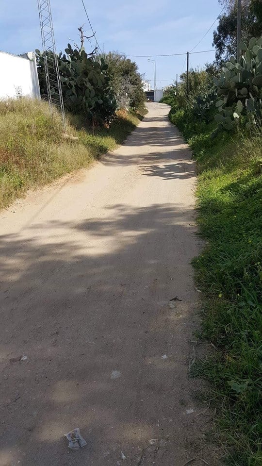 Hammamet&nbsp;Bir Bouregba&nbsp;Terrain&nbsp;Terrain nu&nbsp;Terrain de 500m en face gare birbouregba hammamet