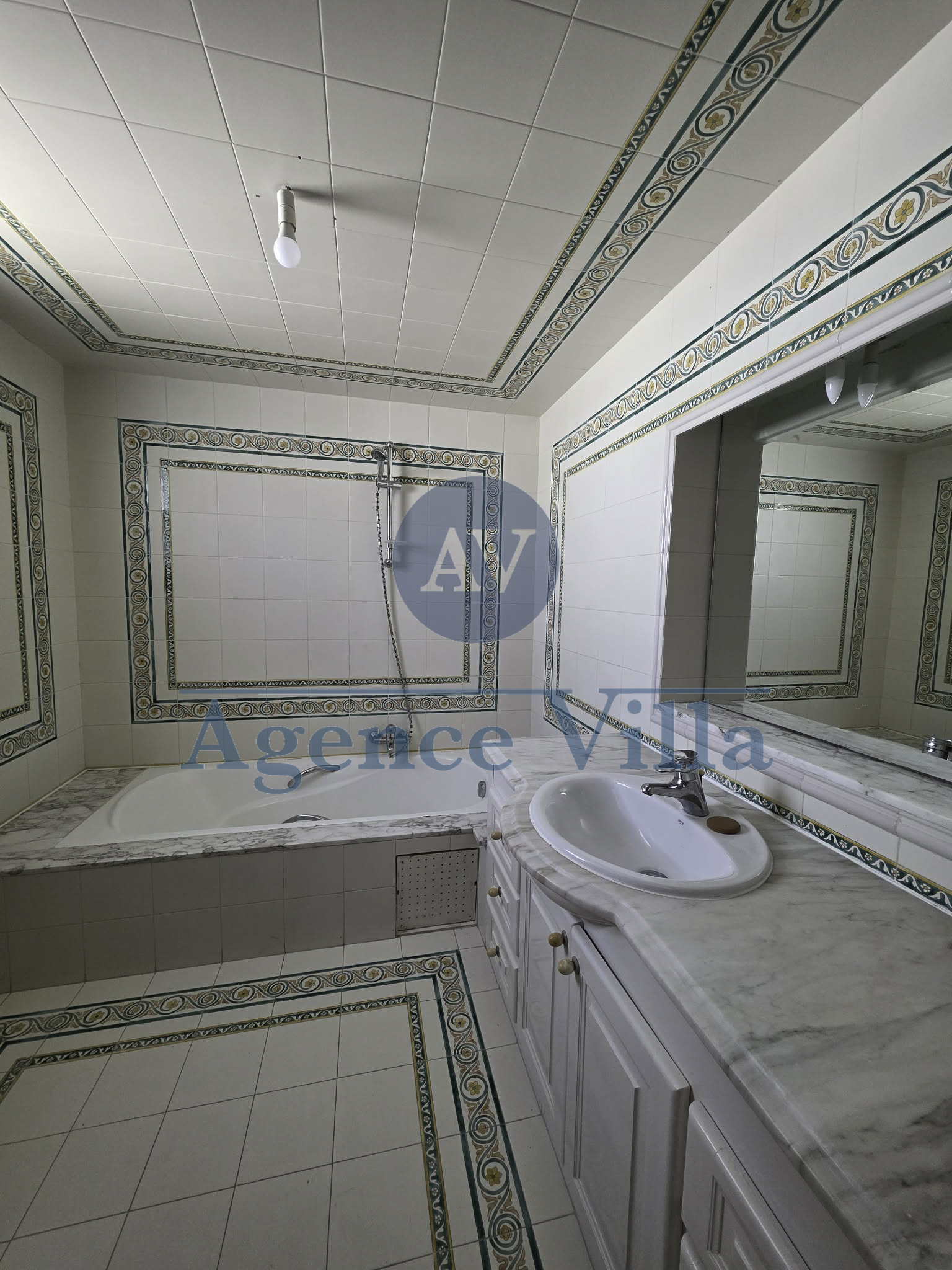 La Marsa&nbsp;Marsa Erriadh&nbsp;Location&nbsp;Appart. 5 pi�ces+&nbsp;Villa plain pied  � la marsa