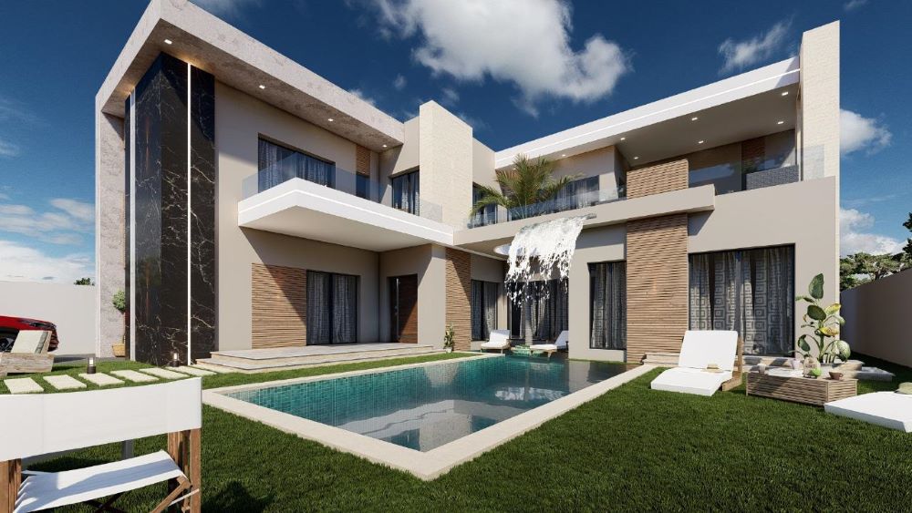Hammamet&nbsp;Hammamet&nbsp;Vente&nbsp;Maisons&nbsp;V609 villa evasion t