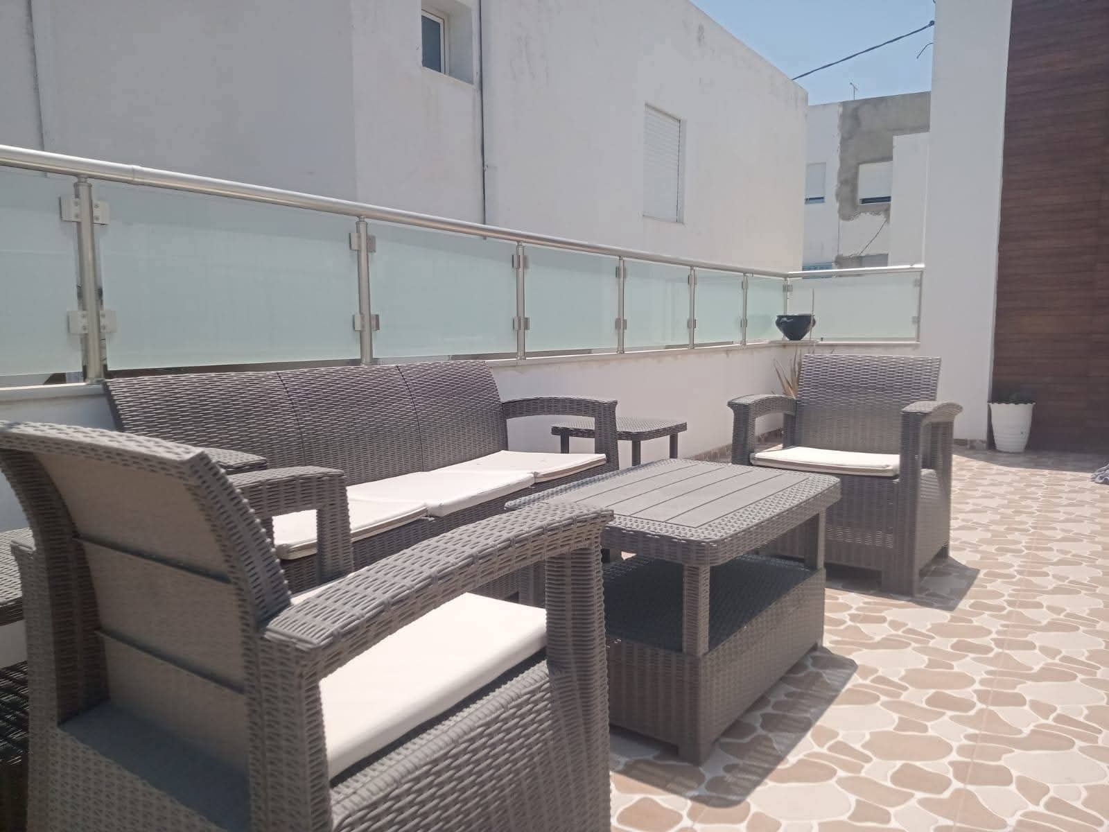 La Marsa&nbsp;Marsa Ennassim&nbsp;Location&nbsp;Appart. 2 pi�ces&nbsp;Appartement s1 richement meubl� a la marsa