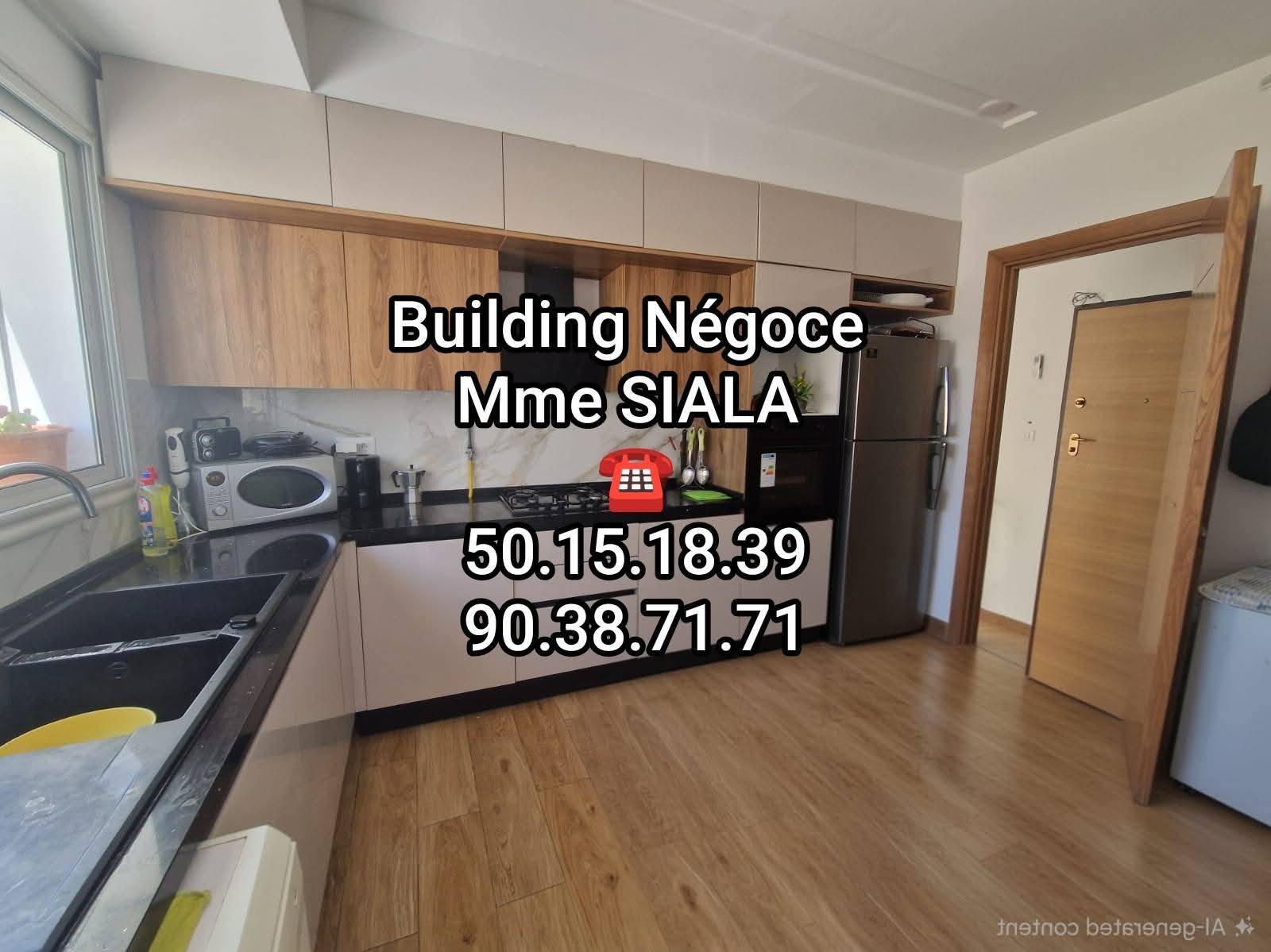 Ariana Ville&nbsp;Riadh Landlous&nbsp;Location&nbsp;Appart. 3 pi�ces&nbsp;Agr�able appt s2 avec terrasse riadh andalous