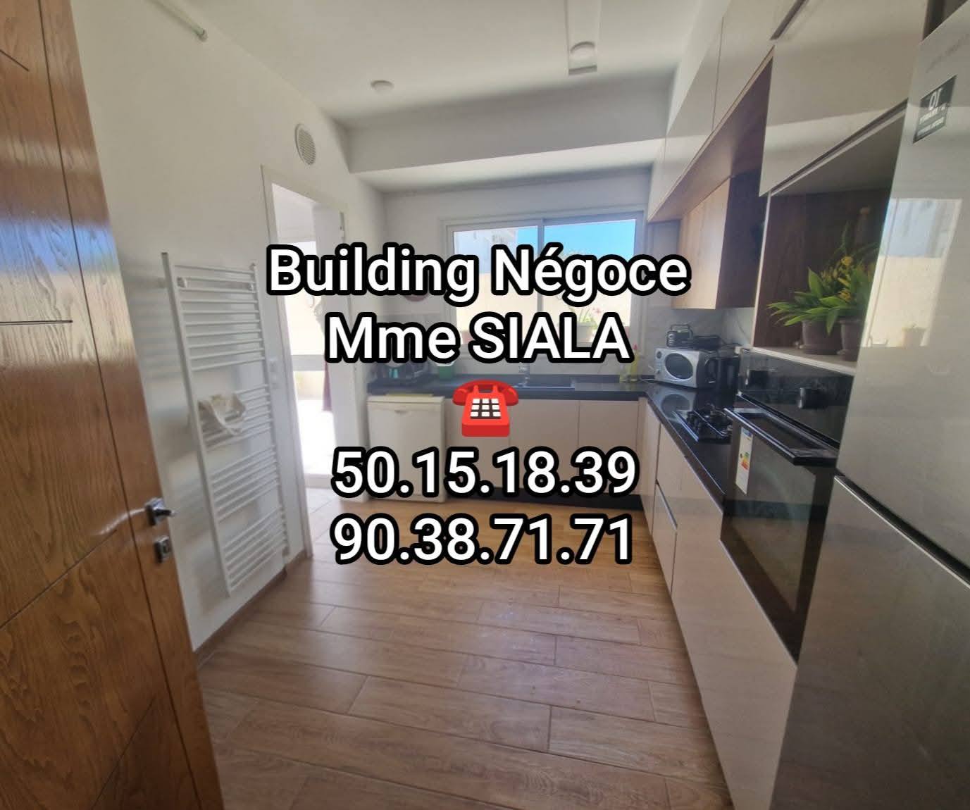 Ariana Ville&nbsp;Riadh Landlous&nbsp;Location&nbsp;Appart. 3 pi�ces&nbsp;Agr�able appt s2 avec terrasse riadh andalous