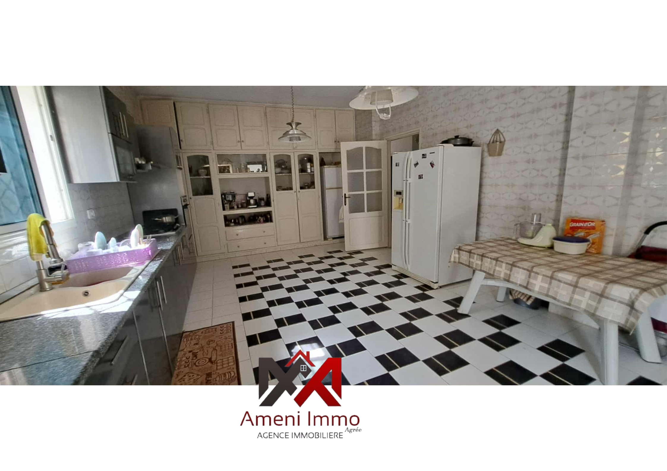 Mornag&nbsp;El Gounna&nbsp;Vente&nbsp;Maisons&nbsp;Villa s 3 avec jardin � mornag