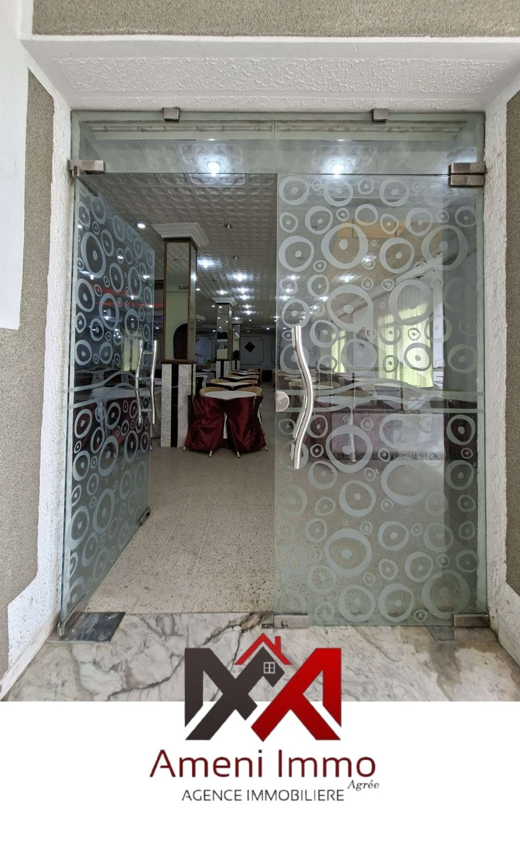 Fouchana&nbsp;Fouchana&nbsp;Location&nbsp;Surfaces&nbsp;Fond de commerce salle de f�te au centre fouchana