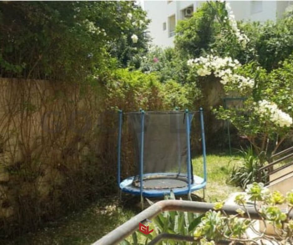 La Marsa&nbsp;Sidi Daoud&nbsp;Location&nbsp;Appart. 3 pi�ces&nbsp;S2 meubl� avec jardin � sidi daoud