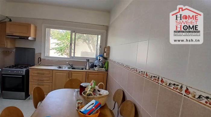 La Marsa&nbsp;Marsa Ennassim&nbsp;Location&nbsp;Appart. 3 pi�ces&nbsp;Rdc de villa s3 lagon la marsa corniche