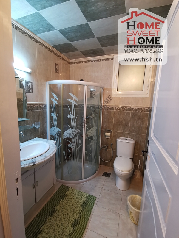 Carthage&nbsp;Sidi Bousaid&nbsp;Location&nbsp;Appart. 2 pi�ces&nbsp;S2 meubl� elafonise � sidi bousaid