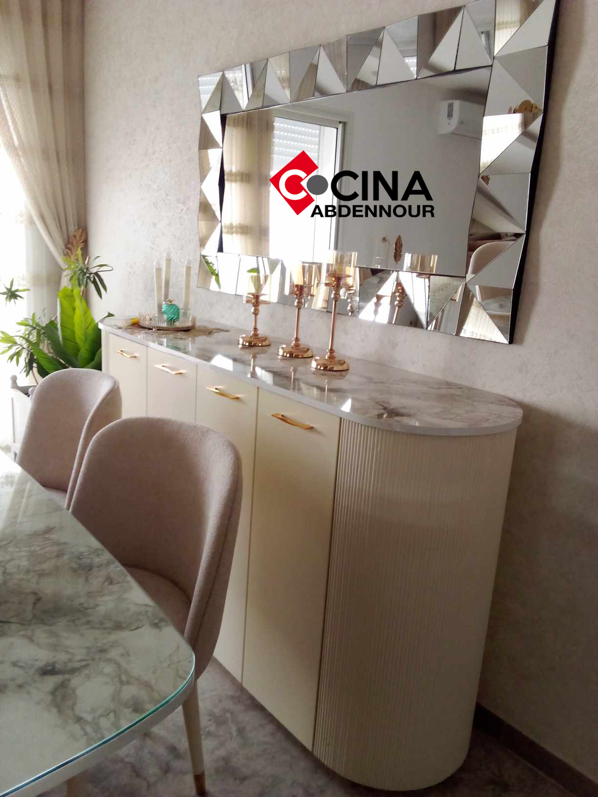 La Soukra&nbsp;Sidi Frej&nbsp;Salon - Salle � manger &nbsp;Salle � manger&nbsp;Salle � manger blanc