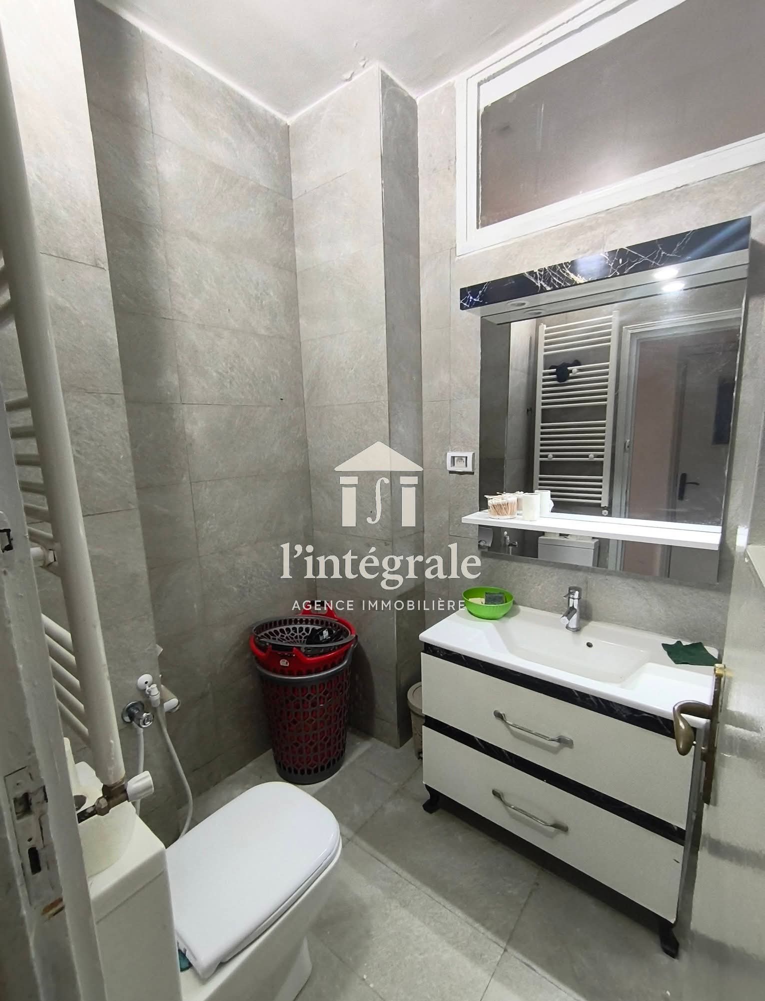 El Menzah&nbsp;El Menzah 1&nbsp;Location&nbsp;Appart. 4 pi�ces&nbsp;Superbe s3 meubl�  avec jardin privatif