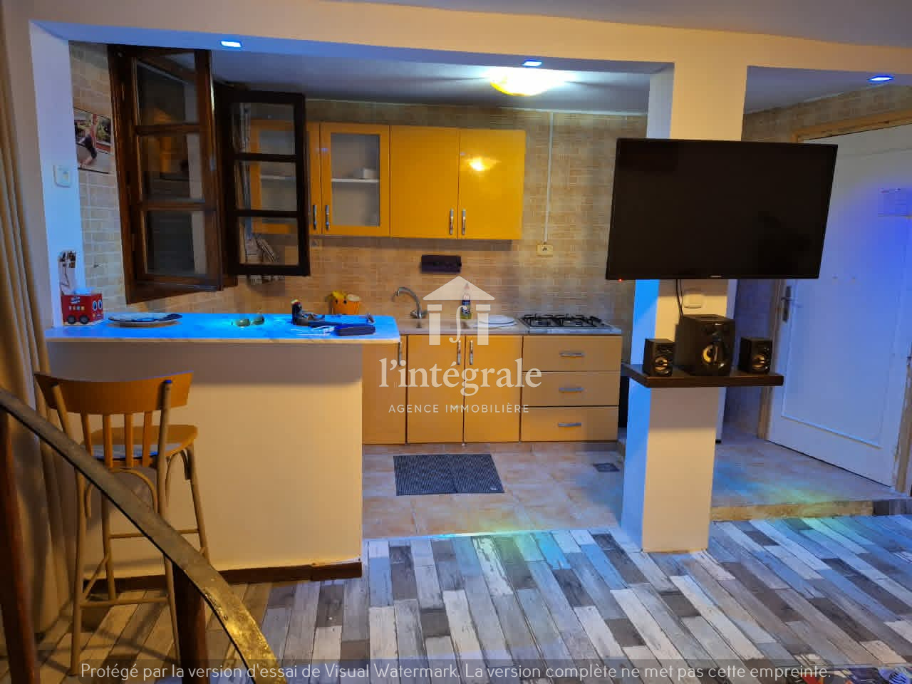 Ariana Ville&nbsp;El Menzah 8&nbsp;Location&nbsp;Appart. 2 pi�ces&nbsp;Joli loft s1 meubl�