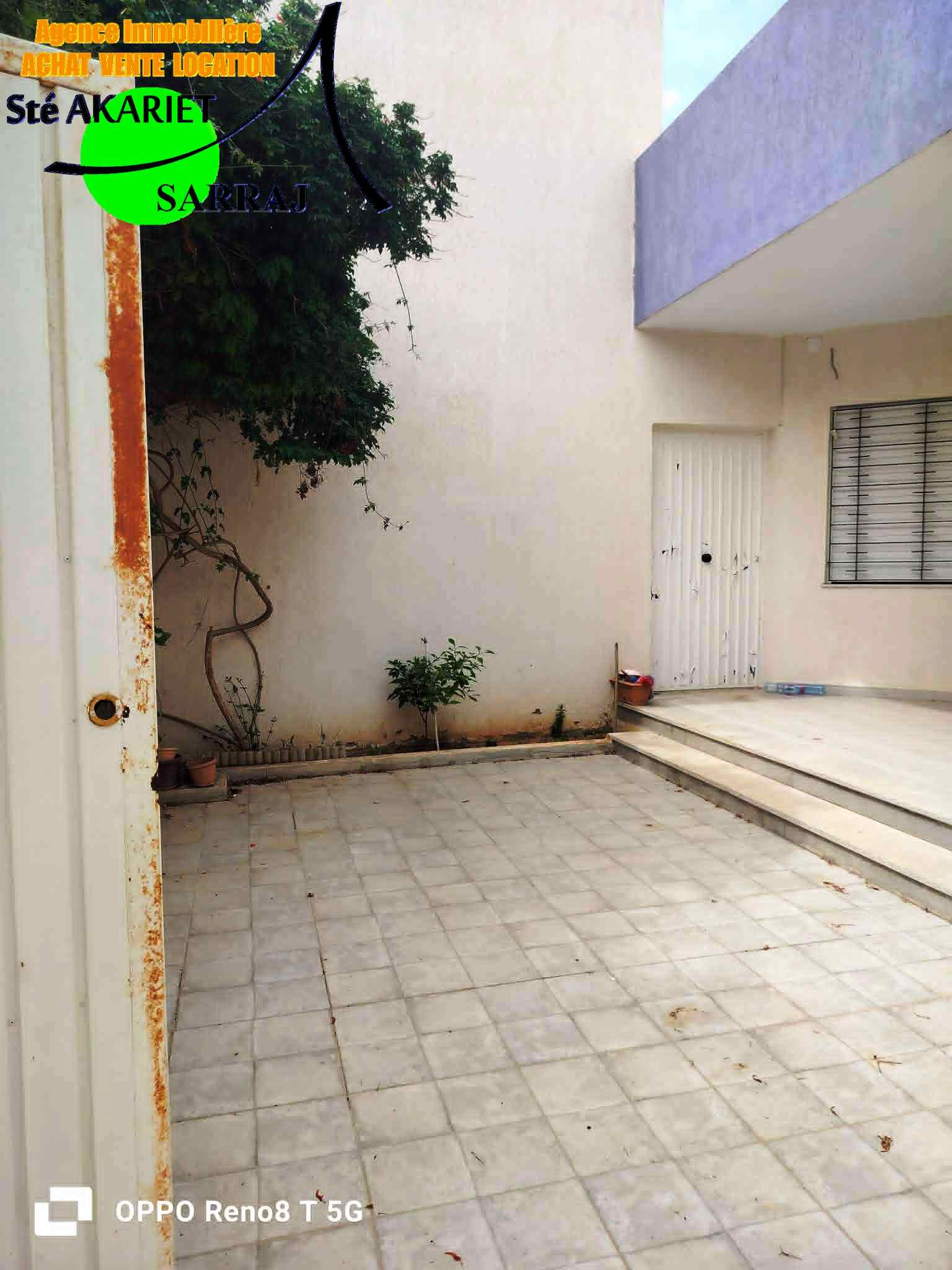 Akouda&nbsp;Chatt Meriem&nbsp;Vente&nbsp;Maisons&nbsp;Villa � 15 min � pied de la plage chatt mariem
