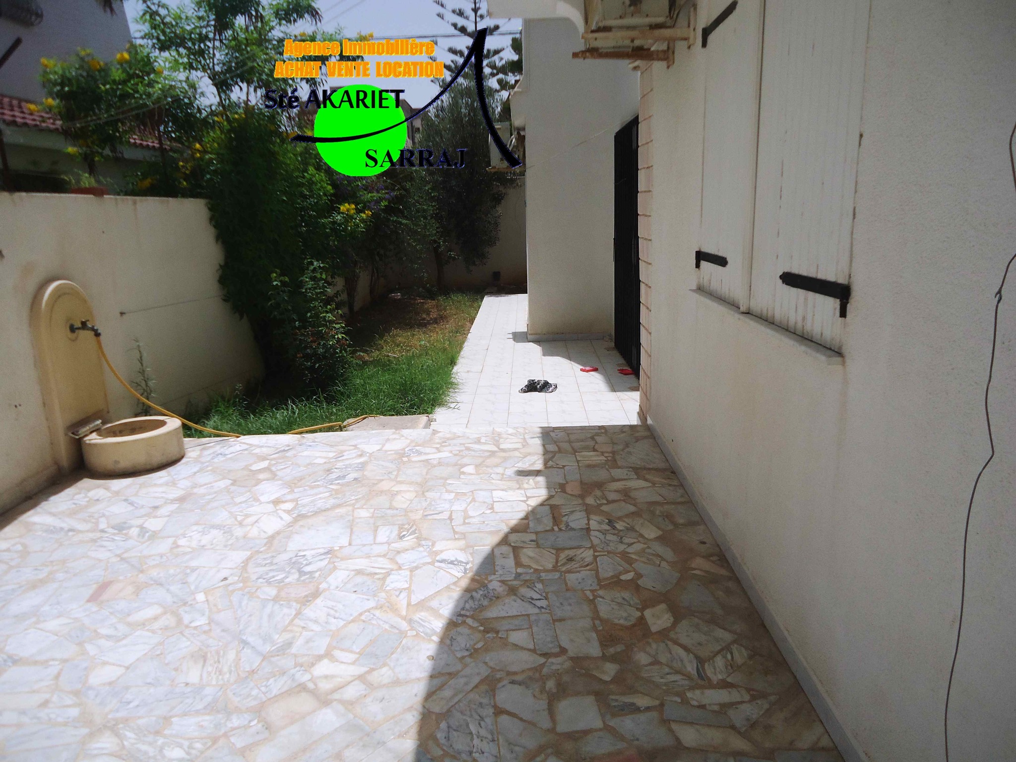Sousse Jaouhara&nbsp;Khezama Ouest&nbsp;Vente&nbsp;Maisons&nbsp;Villa rdc et 1�r �tage � khzema ouest