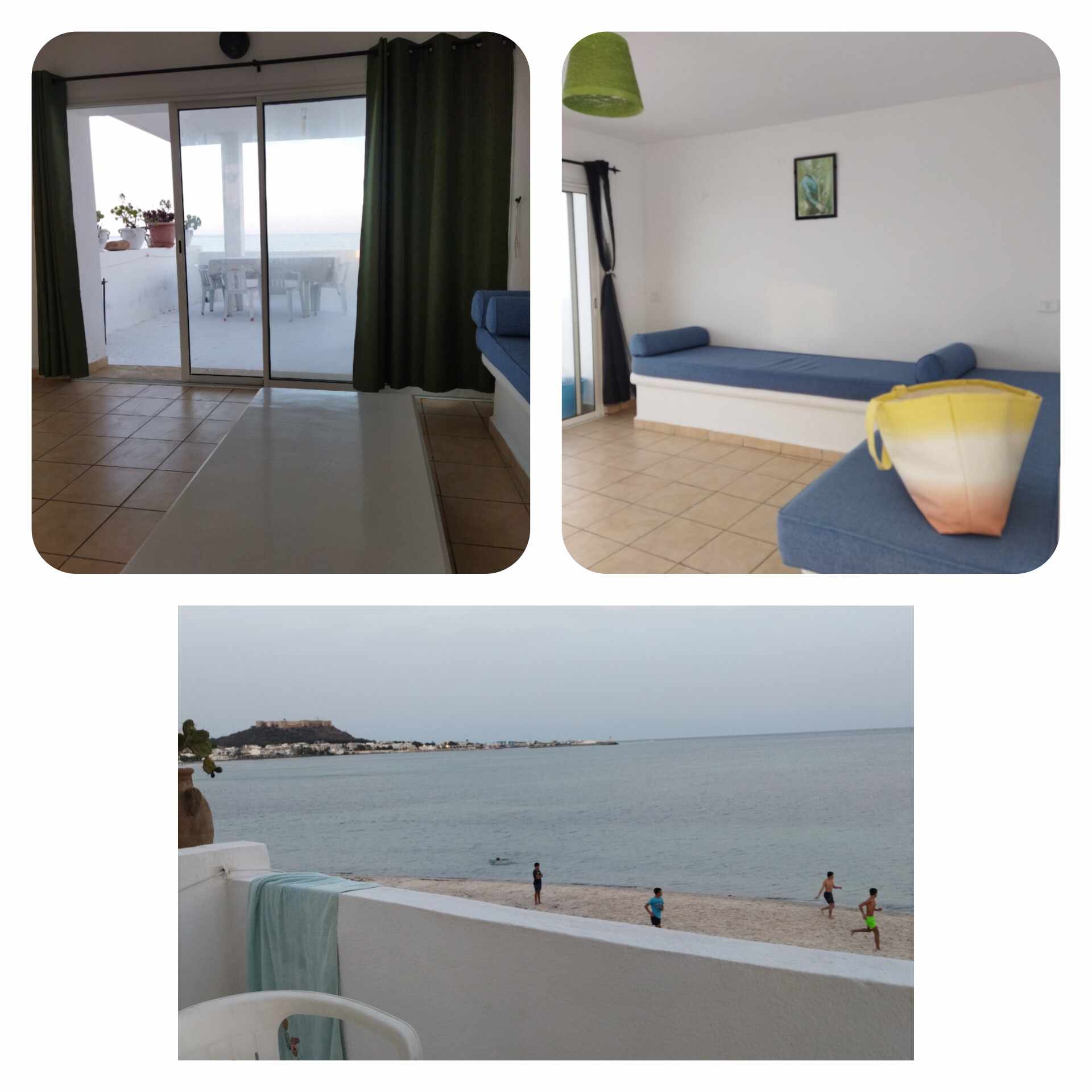 Kelibia&nbsp;Kelibia&nbsp;Location vacances&nbsp;Maisons&nbsp;Maison kelibia plage vu sur mer pied dans leau