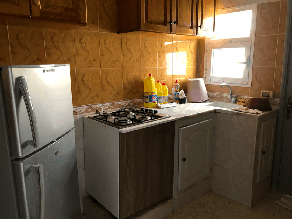 Hammamet&nbsp;Hammamet&nbsp;Location&nbsp;Appart. 3 pi�ces&nbsp;Rdc mrezgua