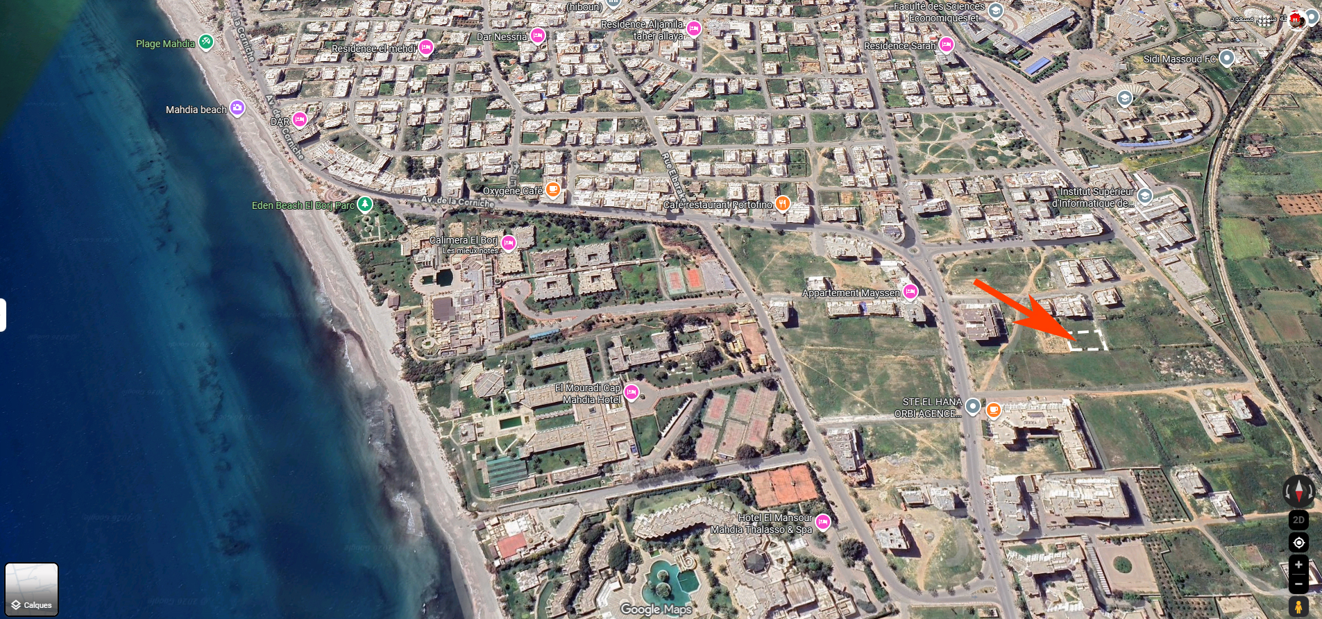 Mahdia&nbsp;Mahdia&nbsp;Terrain&nbsp;Terrain nu&nbsp;Terrain en plein zone touristique � mahdia
