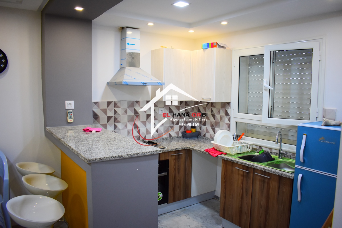 Mahdia&nbsp;Mahdia&nbsp;Location vacances&nbsp;Appart. 2 pi�ces&nbsp;S2 rz azur baghdedi