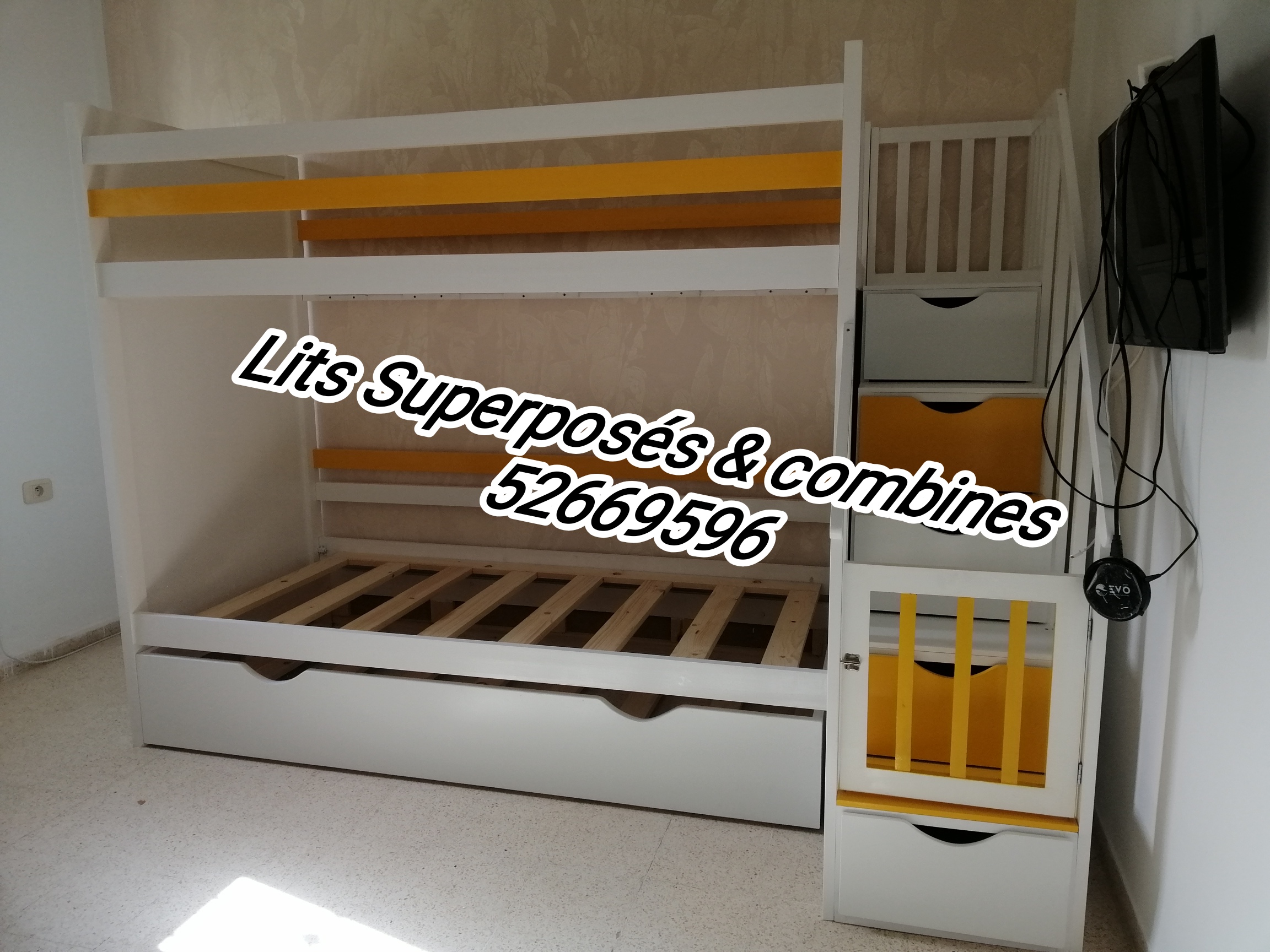 Bab Bhar&nbsp;Bab El Jazira&nbsp;Chambres � coucher&nbsp;Lits&nbsp;Lits superpos�s