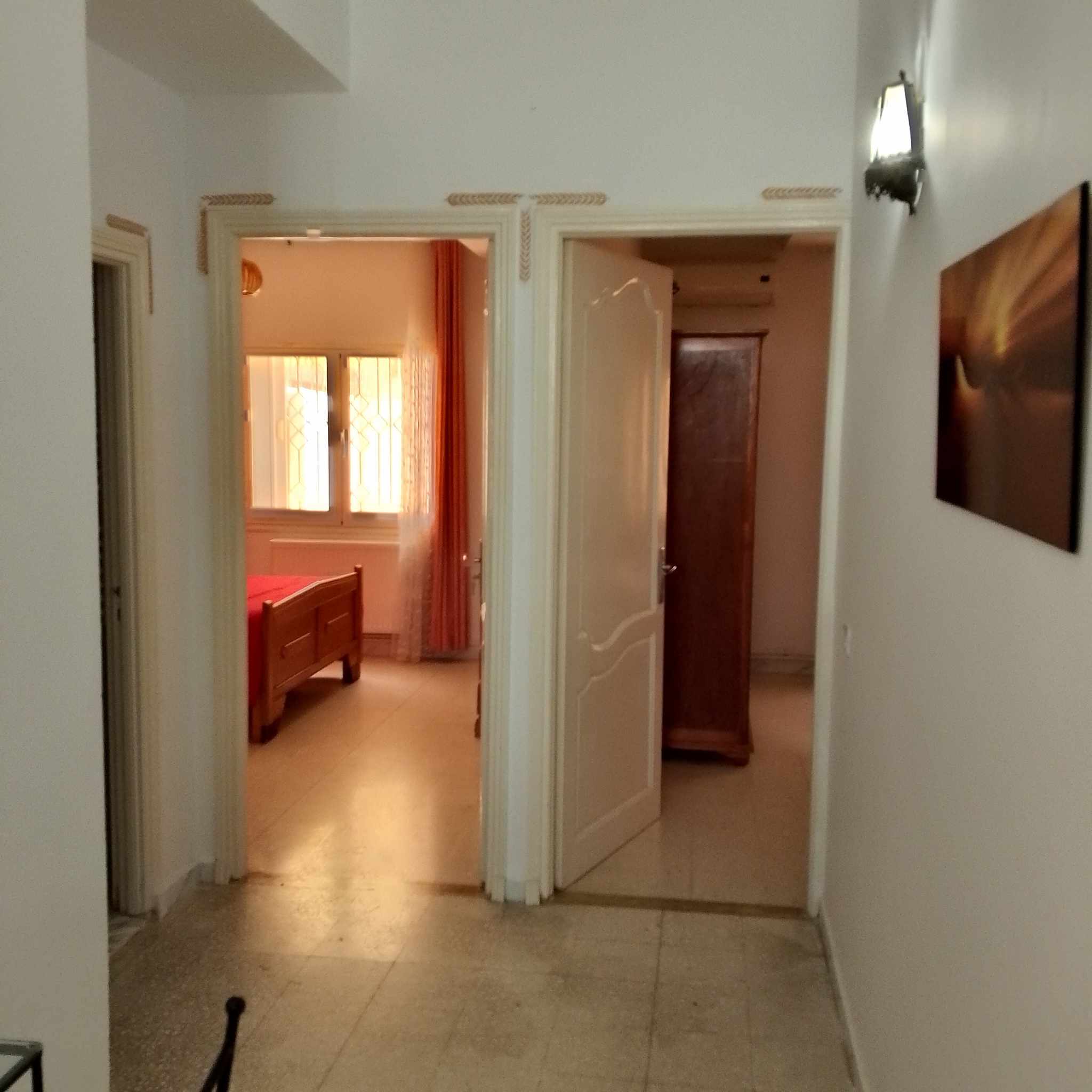 Carthage&nbsp;Salambo&nbsp;Location&nbsp;Appart. 3 pi�ces&nbsp;Rdc de trois pi�ces