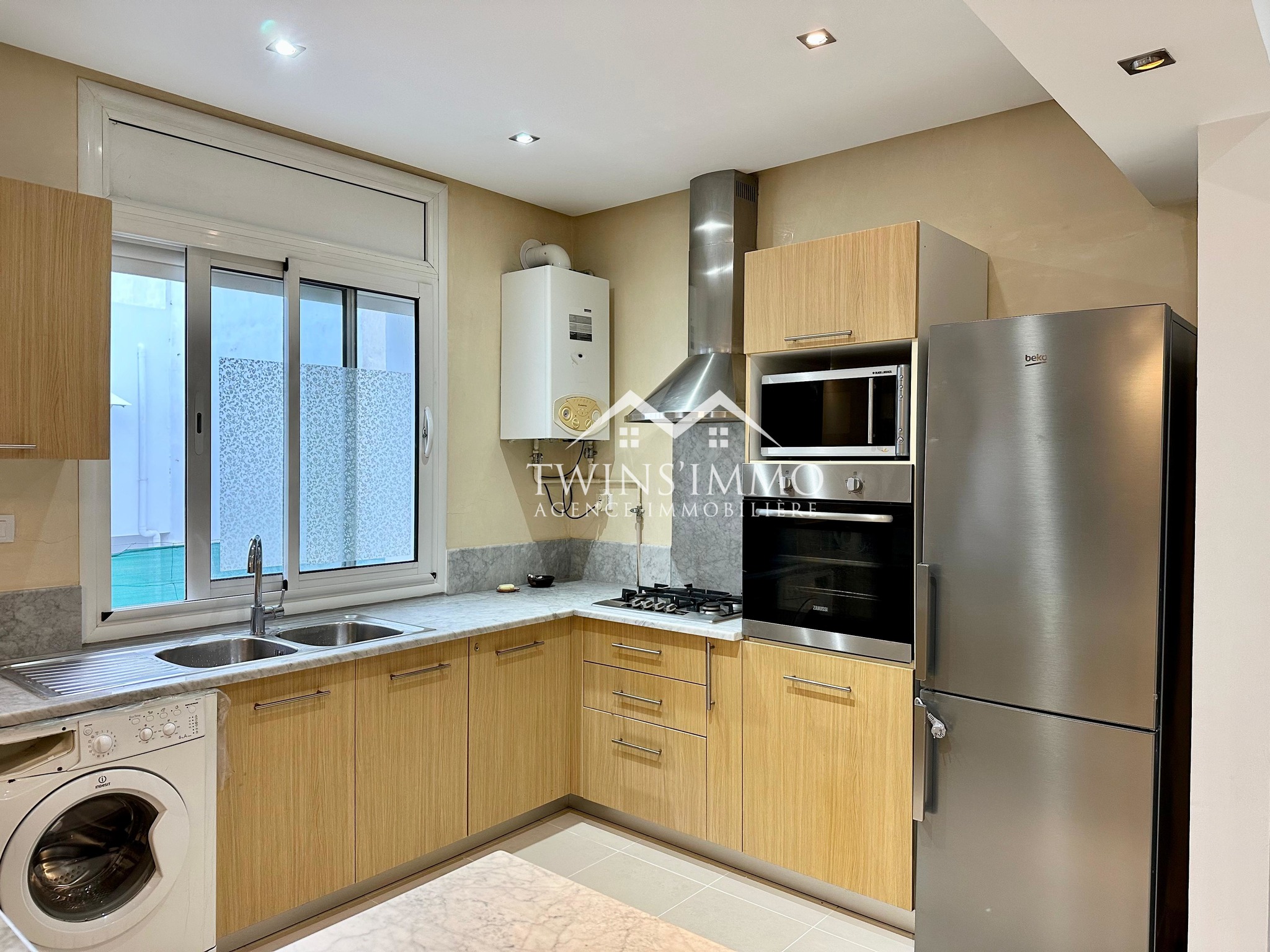 La Marsa&nbsp;Marsa Ennassim&nbsp;Location&nbsp;Appart. 1 pi�ce&nbsp;Appartement s1 meubl� � marsa ville