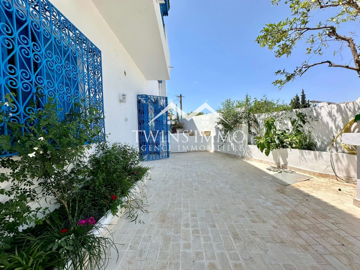 Carthage&nbsp;Sidi Bousaid&nbsp;Location&nbsp;Appart. 3 pi�ces&nbsp;Rez de chauss�e de villa s3 � sidi bou sa�d