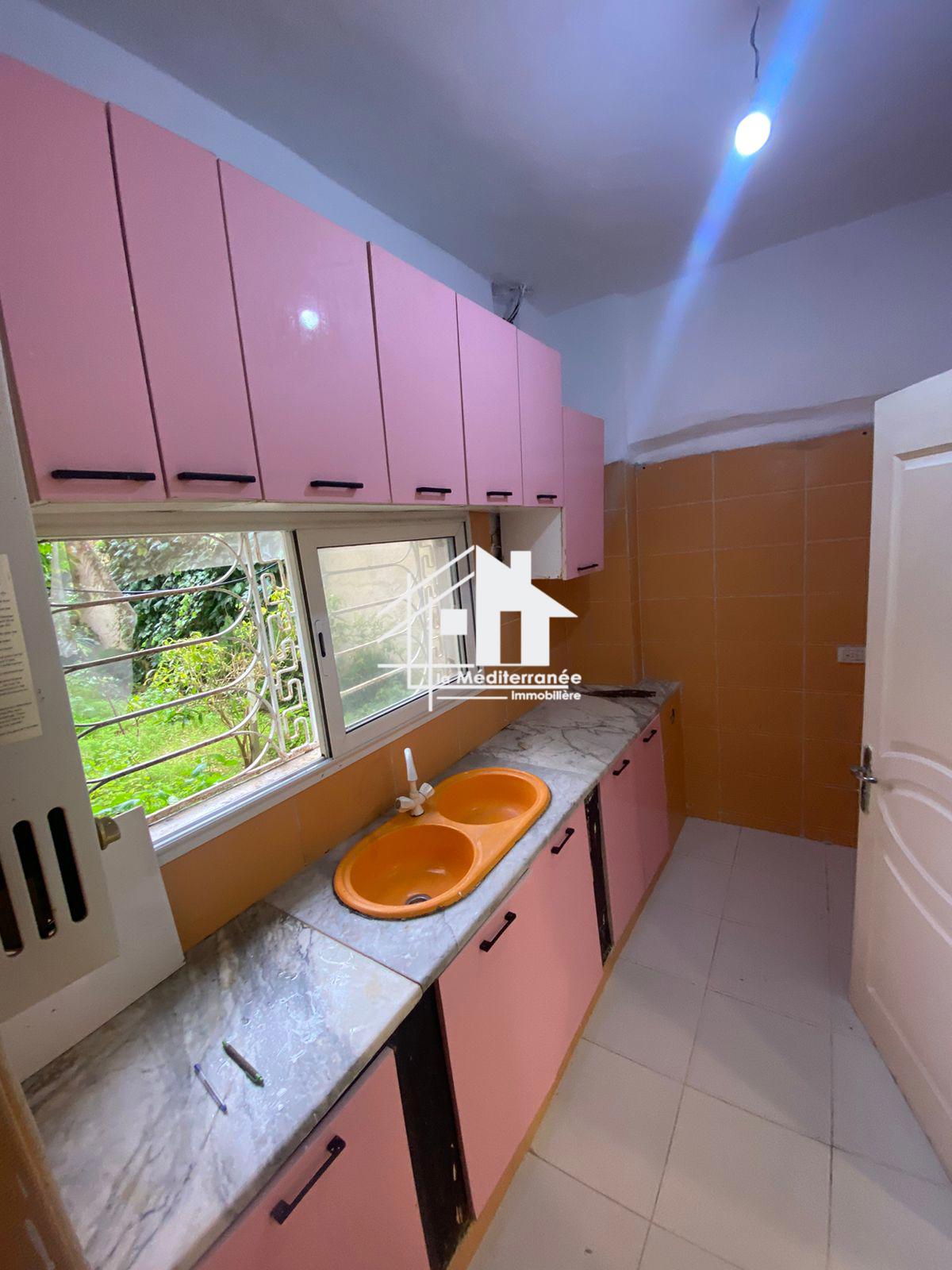 Le Bardo&nbsp;Khaznadar&nbsp;Location&nbsp;Appart. 2 pi�ces&nbsp;�tage de villa s1 � khaznadar