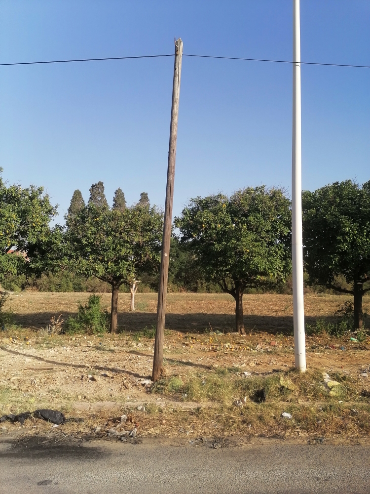Nabeul&nbsp;Cite Industrielle&nbsp;Terrain&nbsp;Terrain nu&nbsp;Terrain nu pour habitation m�trage 398m2