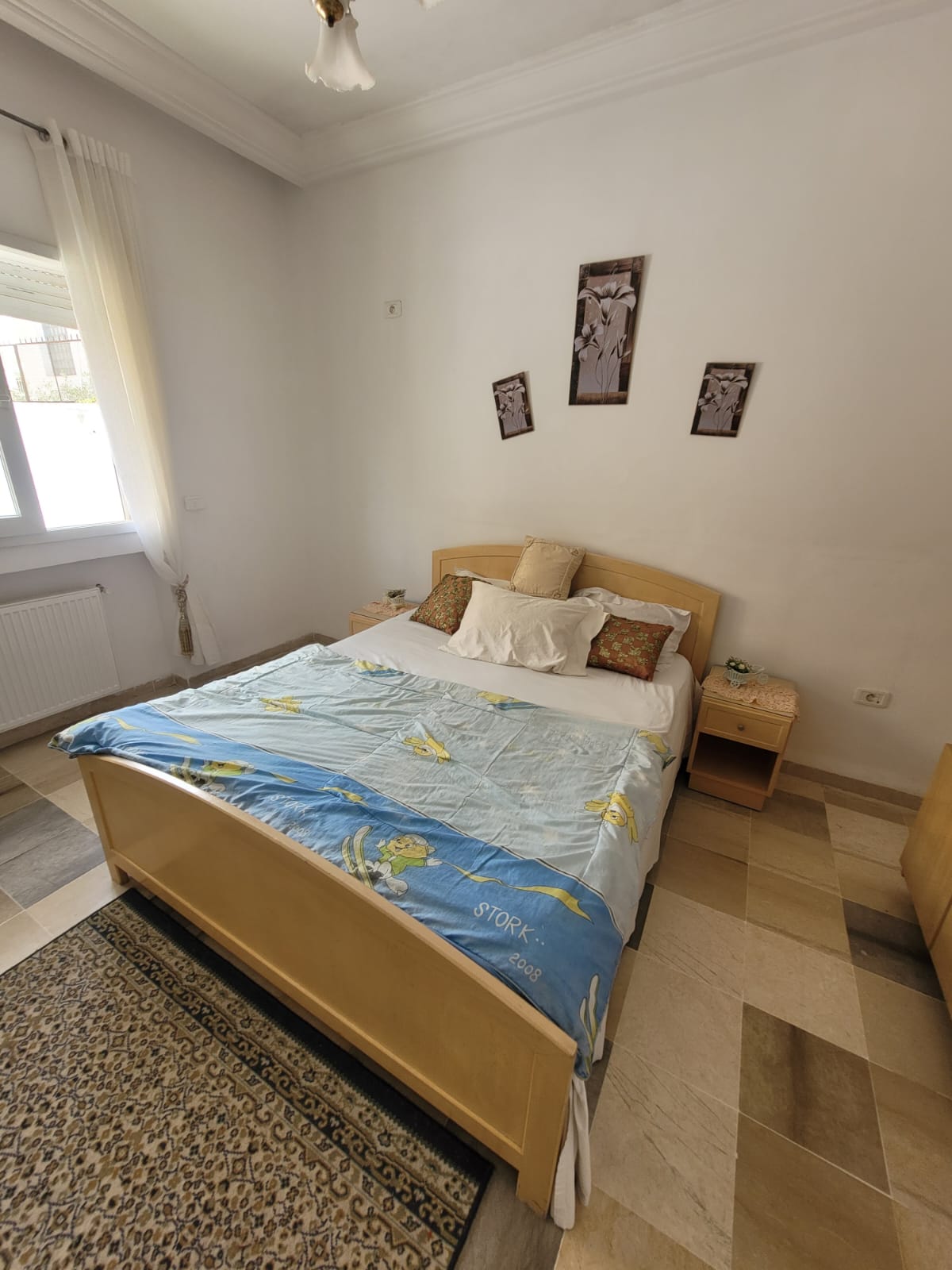 El Menzah&nbsp;El Manar 1&nbsp;Location&nbsp;Appart. 3 pi�ces&nbsp;Etage de villa s2 meubl� manar1