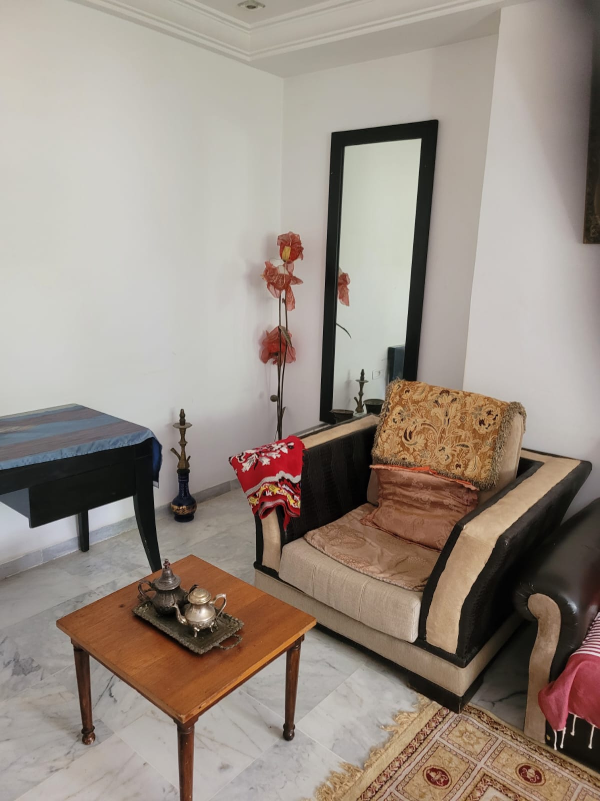 El Menzah&nbsp;El Manar 1&nbsp;Location&nbsp;Appart. 3 pi�ces&nbsp;Etage de villa s2 meubl� manar1
