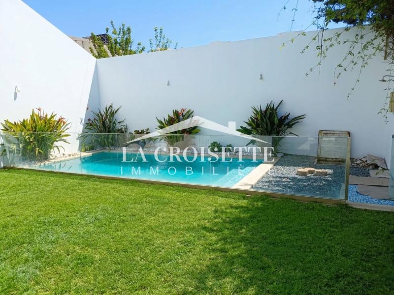 La Marsa&nbsp;Gammart&nbsp;Location&nbsp;Duplex&nbsp;Duplex s3 avec piscine � gammarth mdl0727