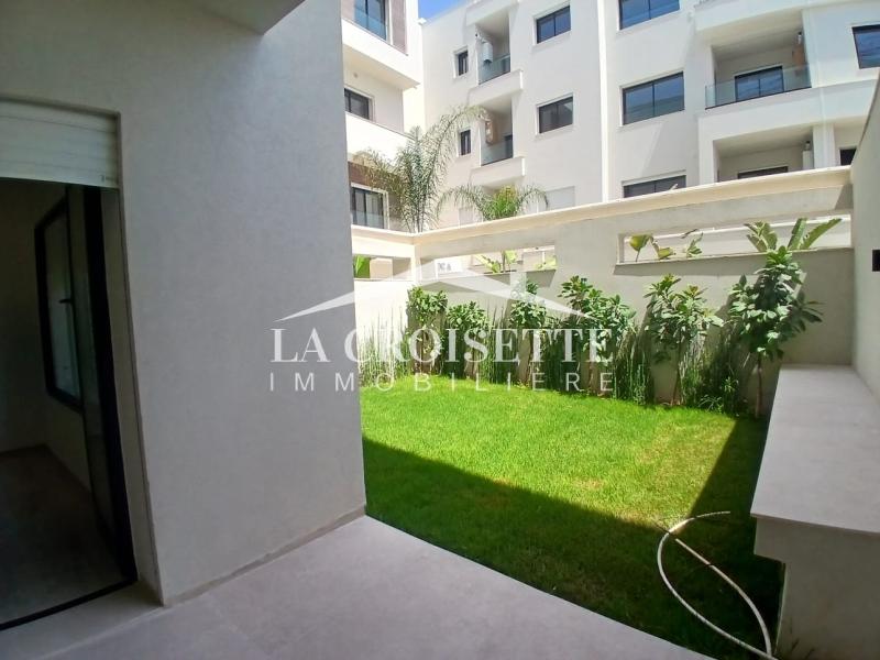 Ain Zaghouan&nbsp;Jardins de Carthage&nbsp;Location&nbsp;Appart. 2 pi�ces&nbsp;S1 avec jardin aux jardins de carthage mal2241
