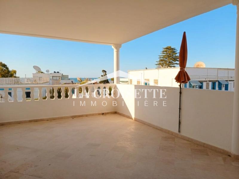La Marsa&nbsp;Marsa Safsaf&nbsp;Location&nbsp;Maisons&nbsp;Rez de chauss�e s3 vue sur mer � la marsa mrcl0351