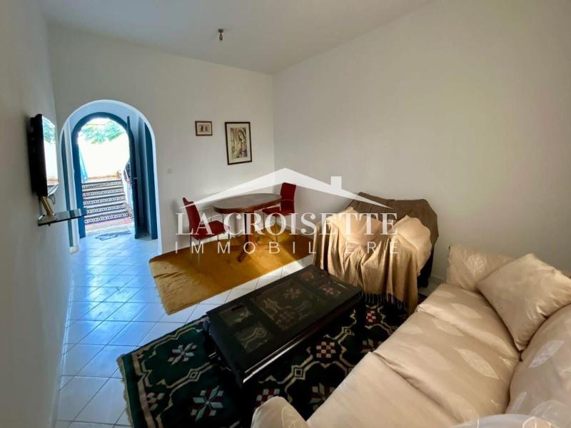 La Marsa&nbsp;Gammart&nbsp;Location&nbsp;Appart. 2 pi�ces&nbsp;Appartement s1 meubl� � gammarth mal2259