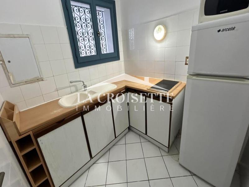 La Marsa&nbsp;Gammart&nbsp;Location&nbsp;Appart. 2 pi�ces&nbsp;Appartement s1 meubl� � gammarth mal2259