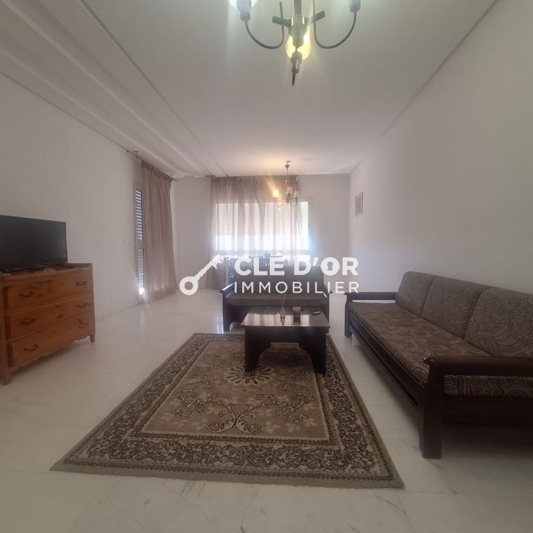 Ain Zaghouan&nbsp;Jardins de Carthage&nbsp;Location&nbsp;Appart. 2 pi�ces&nbsp;S2 meubl� jardins de carthage