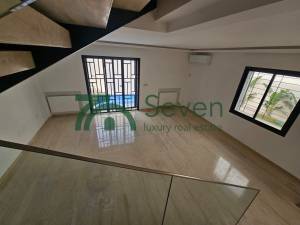 La Marsa&nbsp;Cite Bhar Lazreg&nbsp;Location&nbsp;Maisons&nbsp;Duplex s3 avec piscine  la marsa ref499a
