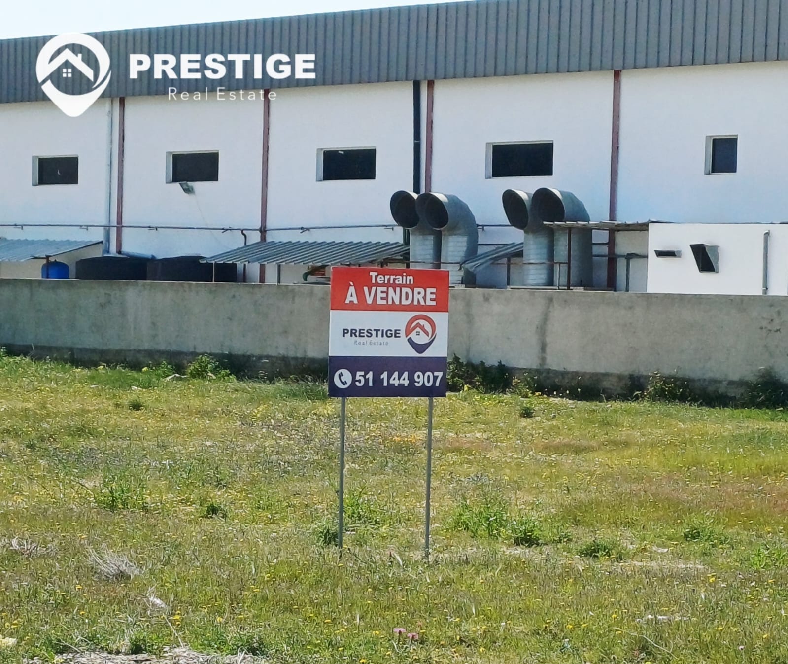 Monastir&nbsp;Monastir&nbsp;Vente&nbsp;Surfaces&nbsp;Terrain  industriel au technopole monastir