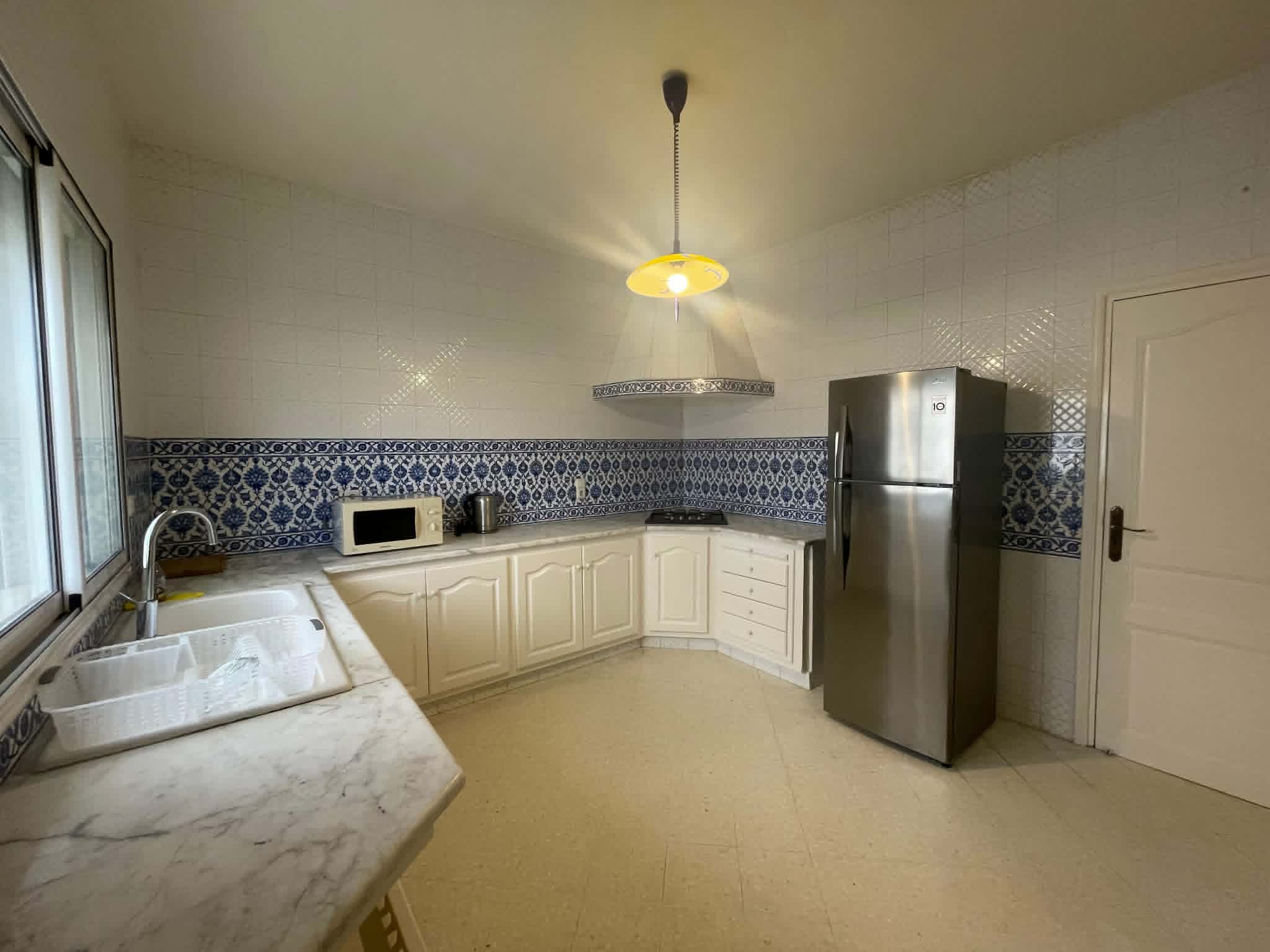 La Marsa&nbsp;Marsa Erriadh&nbsp;Location&nbsp;Maisons&nbsp;Etage de villa meuble a la marsa