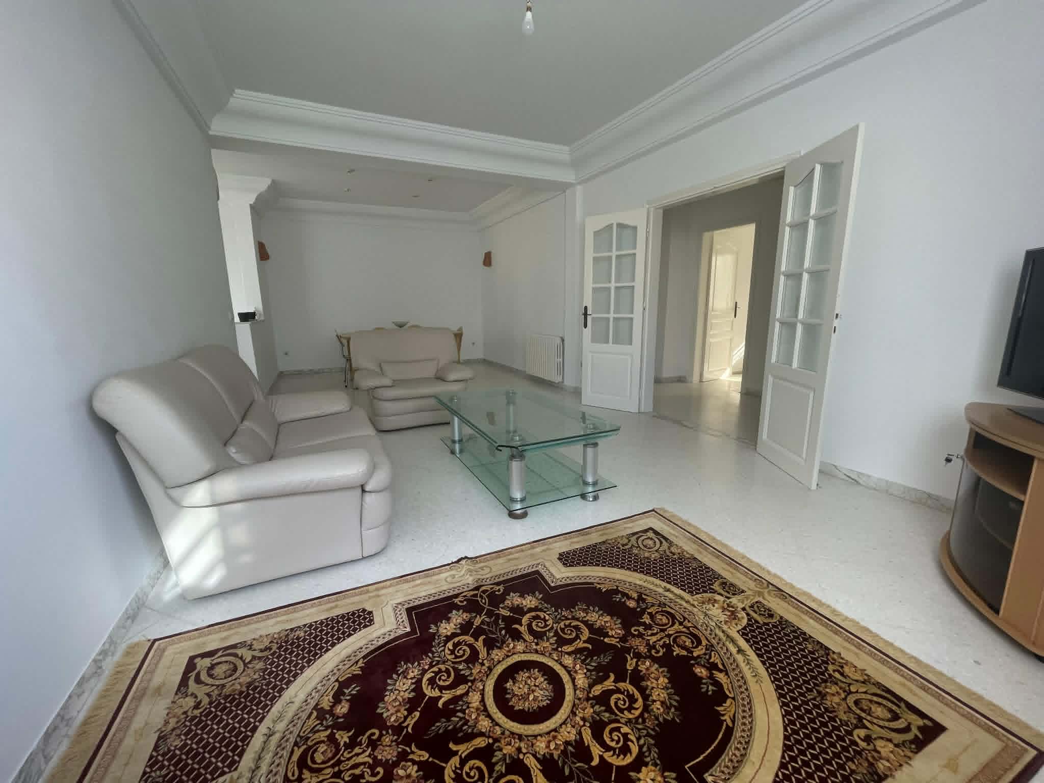 La Marsa&nbsp;Marsa Erriadh&nbsp;Location&nbsp;Maisons&nbsp;Etage de villa meuble a la marsa