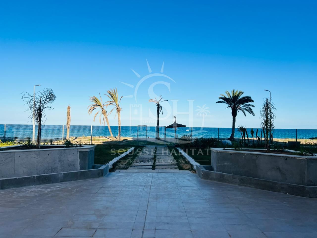 Akouda&nbsp;Chatt Meriem&nbsp;Location&nbsp;Appart. 2 pi�ces&nbsp;Bel appartement vue sur mer