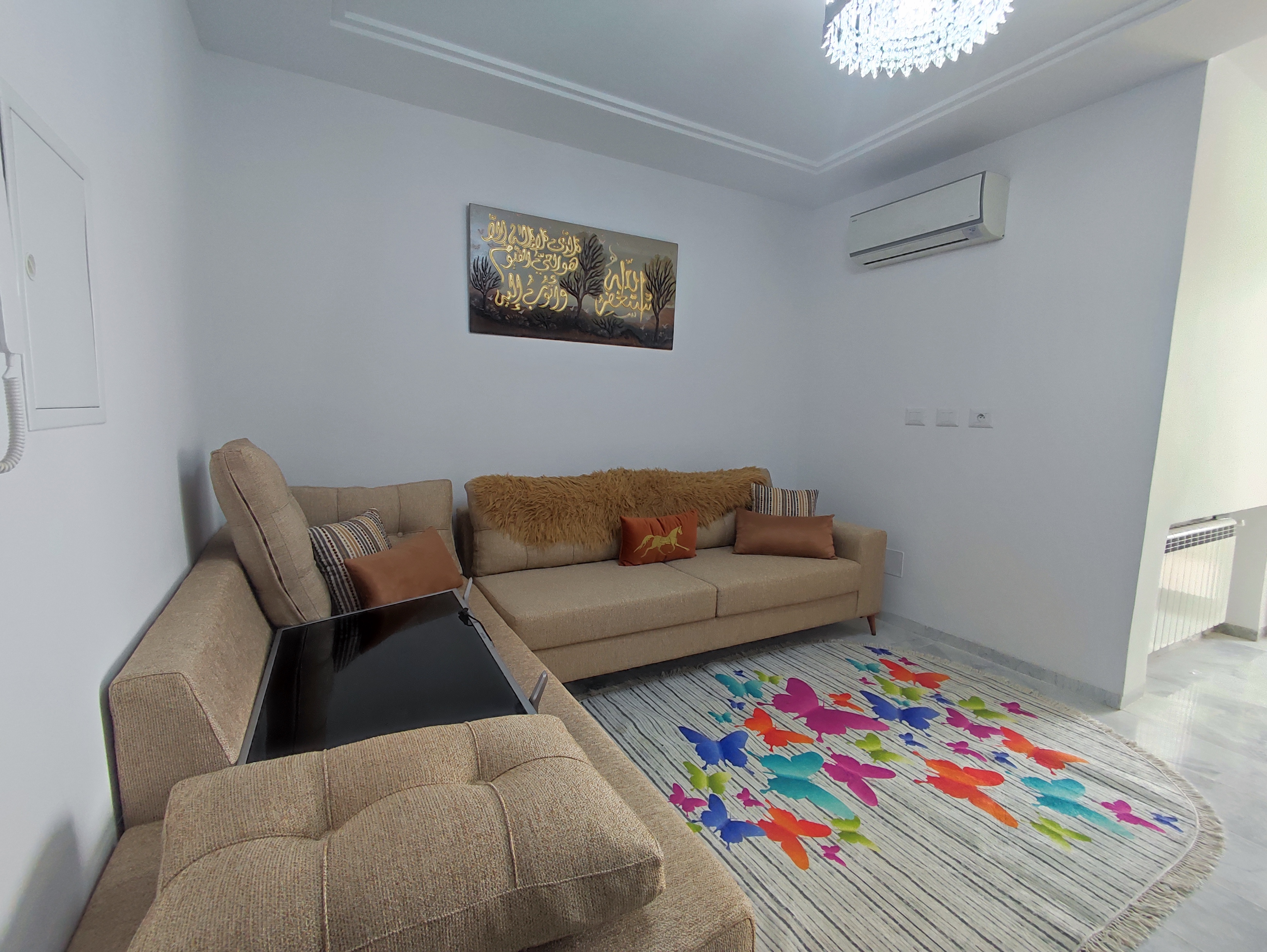 El Kram&nbsp;Le Kram&nbsp;Location&nbsp;Appart. 2 pi�ces&nbsp;S1 meubl� � jardin de l'aouina