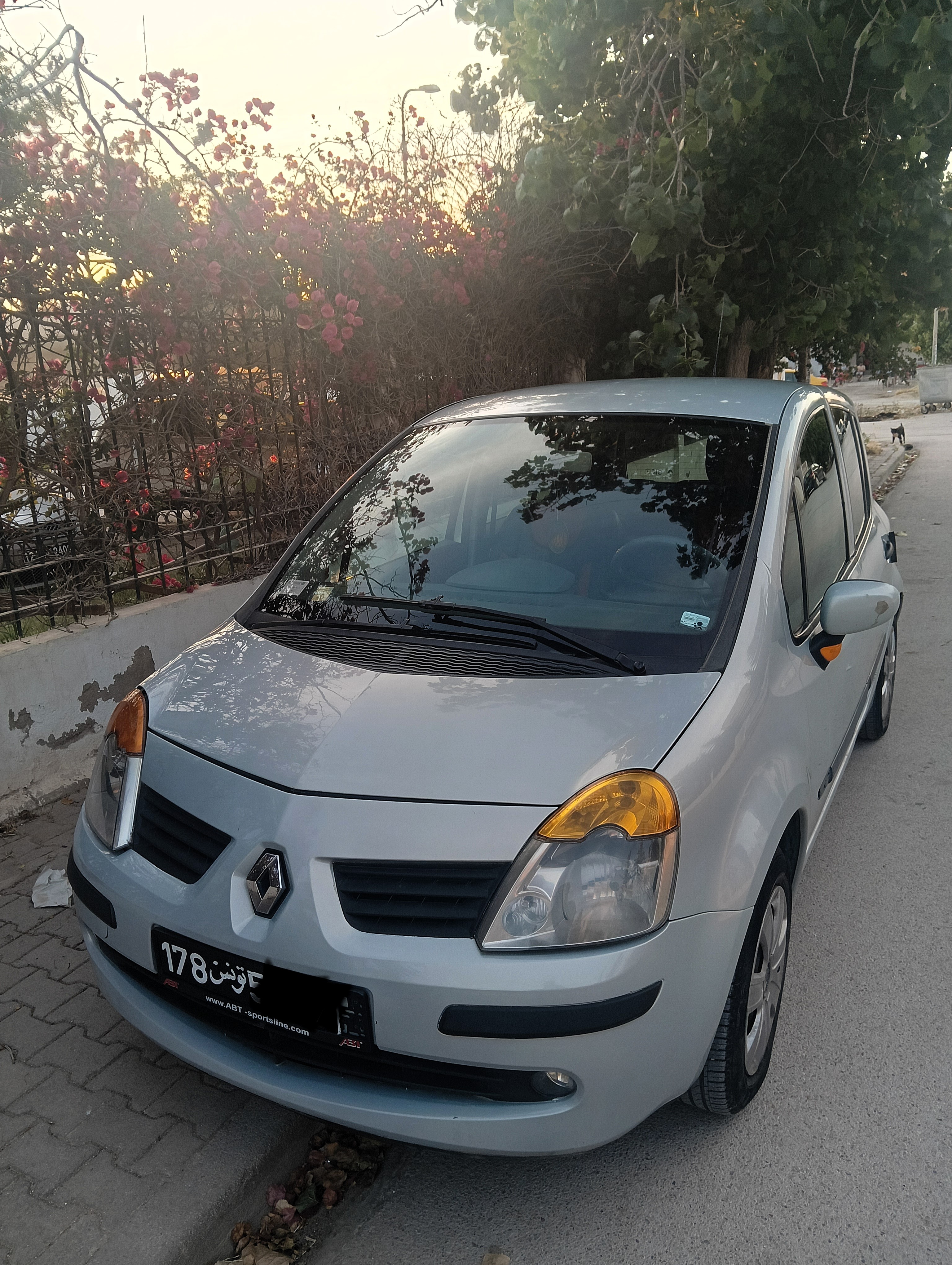 La Soukra&nbsp;Cite De La Sante&nbsp;Renault&nbsp;Modus&nbsp;Renault clio modus diesel dci 4cv grise bor�ale